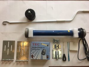 Motor ống cửa cuốn YK 100Nm