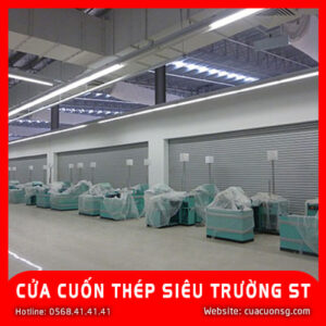 CỬA CUỐN THÉP SIÊU TRƯỜNG ST
