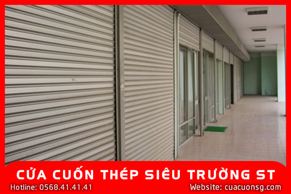 CỬA CUỐN THÉP SIÊU TRƯỜNG ST 4 CỬA CUỐN THÉP SIÊU TRƯỜNG ST