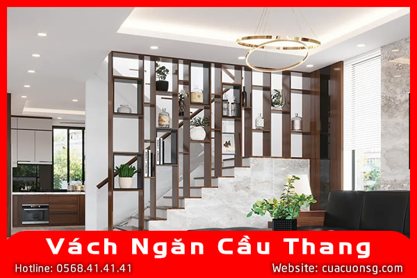 Cuacuonsg.com - Thi Công Vách Ngăn Cầu Thang Chính Hãng, Giá Tại Xưởng 1 Vách Ngăn Cầu Thang