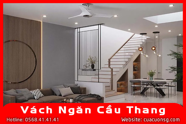 Cuacuonsg.com - Thi Công Vách Ngăn Cầu Thang Chính Hãng, Giá Tại Xưởng 7 Vách Ngăn Cầu Thang