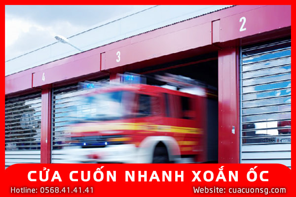 CỬA CUỐN NHANH XOẮN ỐC 1 CỬA CUỐN NHANH XOẮN ỐC