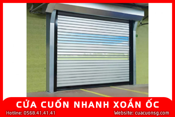 CỬA CUỐN NHANH XOẮN ỐC 2 CỬA CUỐN NHANH XOẮN ỐC