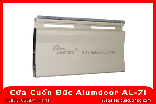 Cửa Cuốn Đức Alumdoor AL-71 1 Cửa Cuốn Đức Alumdoor AL-71