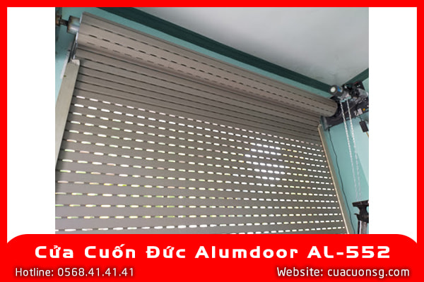 Cửa Cuốn Đức Alumdoor AL-552 3 Cửa Cuốn Đức Alumdoor AL-552