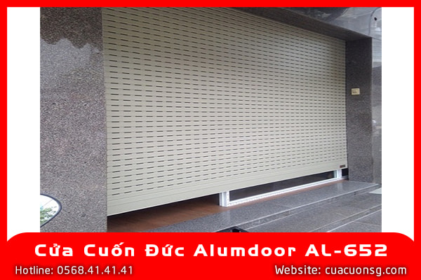 Cửa cuốn Đức Alumdoor AL-652 4 Cửa cuốn Đức Alumdoor AL-652