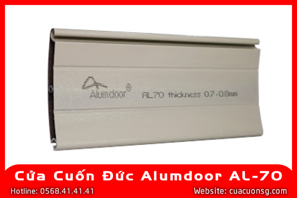 Cửa Cuốn Đức Alumdoor AL-70 2 Cửa Cuốn Đức Alumdoor AL-70