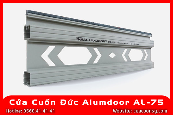 Cửa Cuốn Đức Alumdoor AL-75 2 Cửa Cuốn Đức Alumdoor AL-75