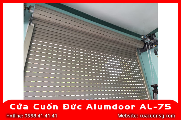 Cửa Cuốn Đức Alumdoor AL-75 4 Cửa Cuốn Đức Alumdoor AL-75