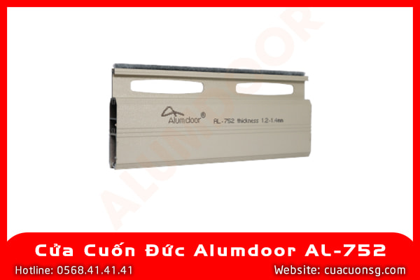 Cửa Cuốn Đức Alumdoor AL-752 1 Cửa Cuốn Đức Alumdoor AL-752