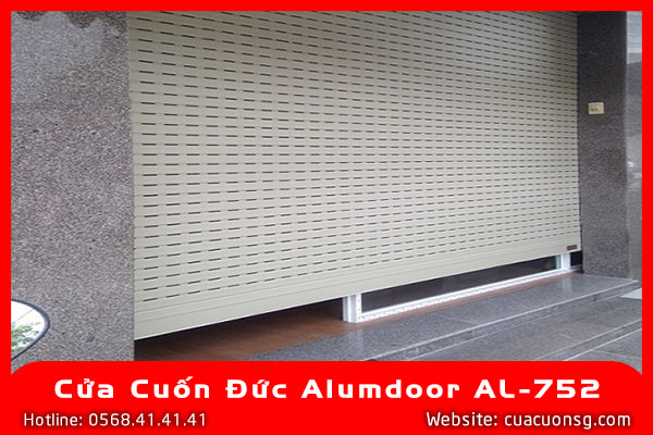 Cửa Cuốn Đức Alumdoor AL-752 4 Cửa Cuốn Đức Alumdoor AL-752