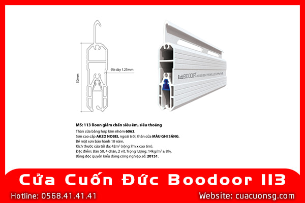 Cửa Cuốn Đức Boodoor 113 2 Cửa Cuốn Đức Boodoor 113