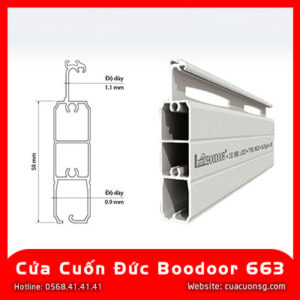 Cửa Cuốn Đức Boodoor 663