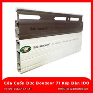 Cửa Cuốn Đức Boodoor 71 Kép Bản 100