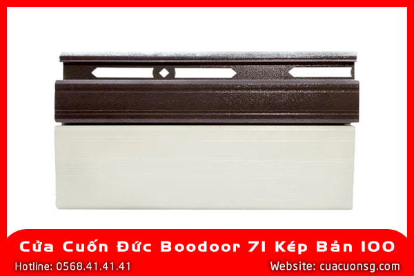 Cửa Cuốn Đức Boodoor 71 Kép Bản 100 3 Cửa Cuốn Đức Boodoor 71 Kép Bản 100