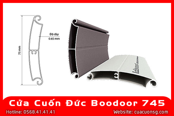 Cửa Cuốn Đức Boodoor 745 2 Cửa Cuốn Đức Boodoor 745