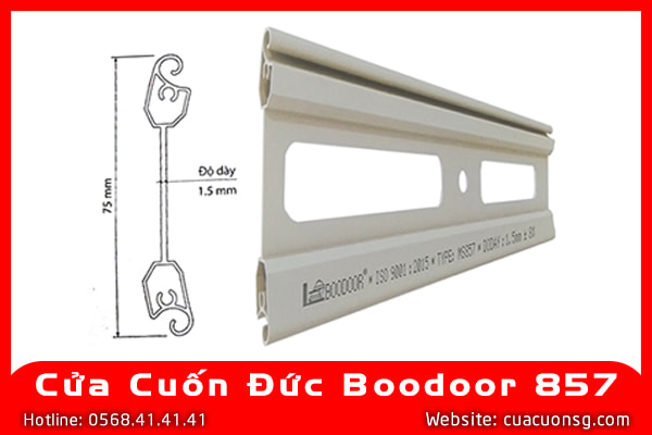 Cửa Cuốn Đức Boodoor 857 1 Cửa Cuốn Đức Boodoor 857