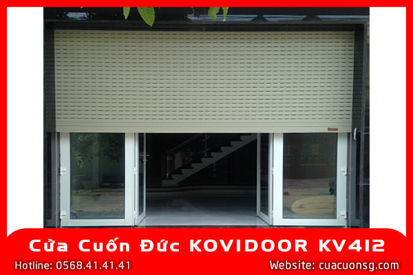 Cửa Cuốn Đức KOVIDOOR KV412 3 Cửa Cuốn Đức KOVIDOOR KV412