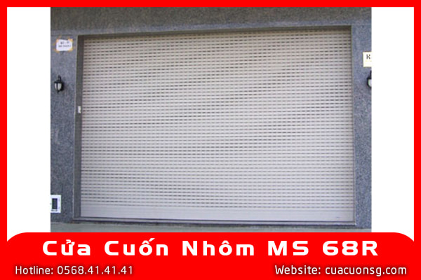 Cửa Cuốn Nhôm Citydoor MS 68R 1 Cửa Cuốn Nhôm MS 68R