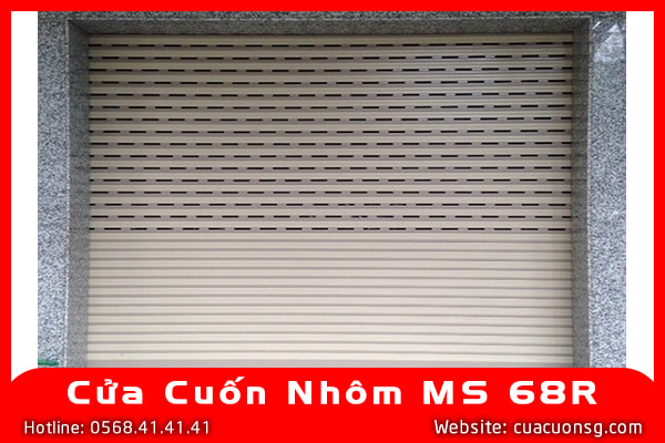 Cửa Cuốn Nhôm Citydoor MS 68R 4 Cửa Cuốn Nhôm Citydoor MS 68R