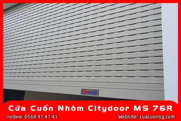 Cửa Cuốn Nhôm Citydoor MS 76R 1 Cửa Cuốn Nhôm Citydoor MS 76R