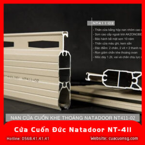 Cửa cuốn Đức Natadoor NT-411