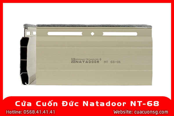 Cửa cuốn Đức Natadoor NT-68 2 Cửa cuốn Đức Natadoor NT-68