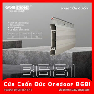 Cửa cuốn Đức OneDoor B681