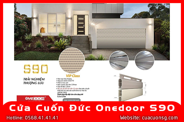 Cửa Cuốn Đức OneDoor S90 2 Cửa Cuốn Đức OneDoor S90