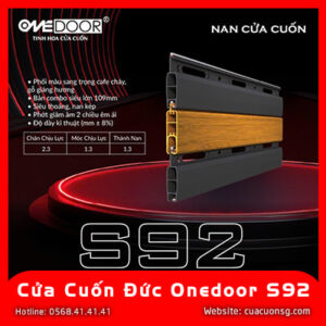 Cửa cuốn Đức OneDoor S92
