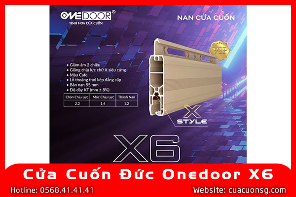 Cửa Cuốn Đức OneDoor X6 1 Cửa Cuốn Đức OneDoor X6