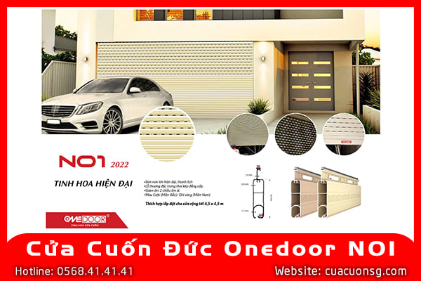 Cửa Cuốn Đức Onedoor N01 2 Cửa Cuốn Đức Onedoor N01