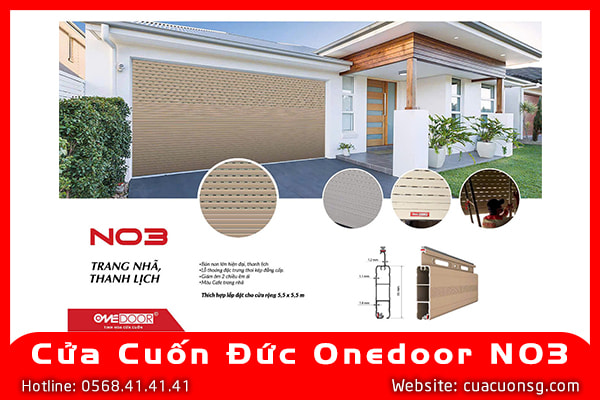 Cửa Cuốn Đức Onedoor N03 2 Cửa Cuốn Đức Onedoor N03