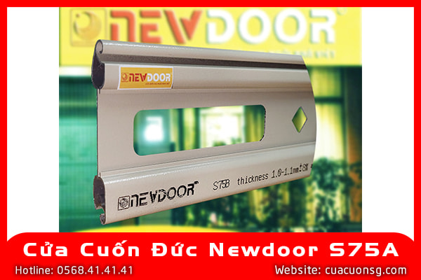 Cửa cuốn Đức Newdoor S75A 2 Cửa cuốn Đức Newdoor S75A