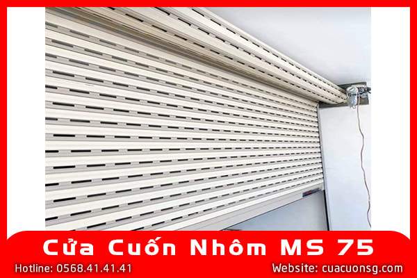 Cửa Cuốn Nhôm Citydoor MS 75 1 Cửa Cuốn Nhôm Citydoor MS 75