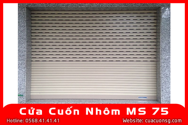 Cửa Cuốn Nhôm Citydoor MS 75 3 Cửa Cuốn Nhôm MS 75