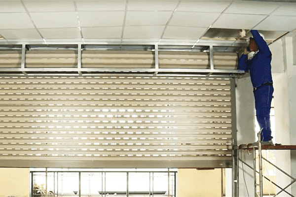 Báo giá mới nhất về cửa cuốn âm tường tại Á Châu Door 5 Cửa cuốn âm tường
