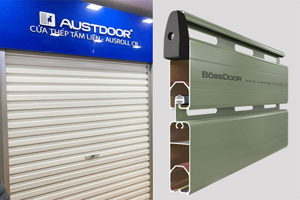 So sánh cửa cuốn Austdoor và Bossdoor tại Á Châu Door 3 So sánh cửa cuốn Austdoor và Bossdoor