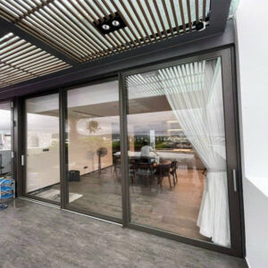 Cửa đi lùa 3 cánh nhôm Maxpro hệ 93