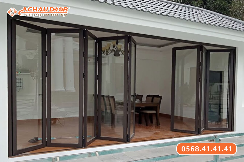Cửa lùa 6 cánh nhôm Maxpro hệ 93 3 Cửa lùa 6 cánh nhôm Maxpro hệ 93