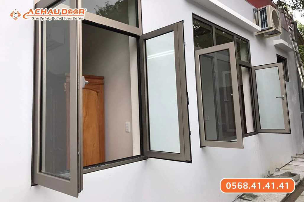 Cửa sổ 2 cánh nhôm Maxpro hệ 83 1 Cửa sổ 2 cánh nhôm Maxpro hệ 83