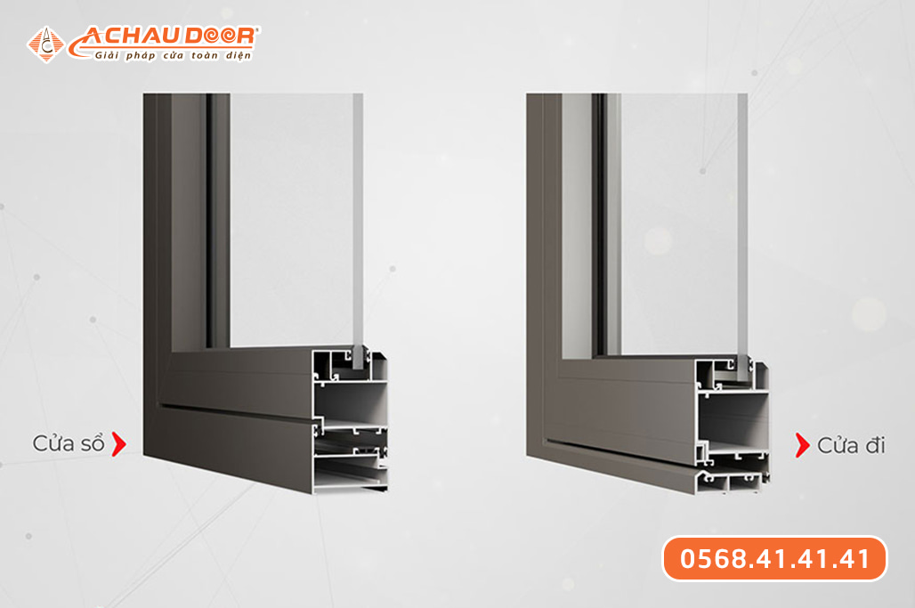 Cửa sổ 4 cánh nhôm Maxpro hệ 83 2 Cửa sổ 4 cánh nhôm Maxpro hệ 83