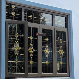 Cửa sổ 4 cánh nhôm Maxpro hệ 83