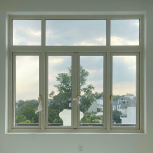 Cửa sổ lùa 4 cánh nhôm Maxpro hệ 83