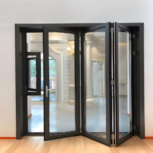 Cửa xếp trượt 3 cánh nhôm Maxpro hệ 80