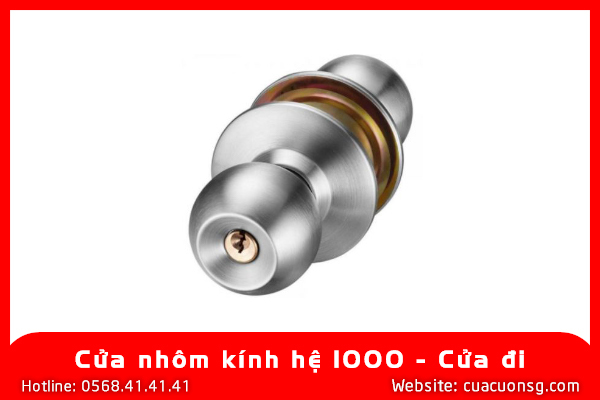 Cửa nhôm kính hệ 1000 - Cửa đi 2 Cửa nhôm kính hệ 1000 - Cửa đi