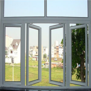 Cửa sổ quay lật 4 cánh nhôm JMA hệ 55