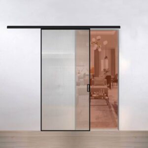 Cửa trượt Slim 1 cánh không ray dưới