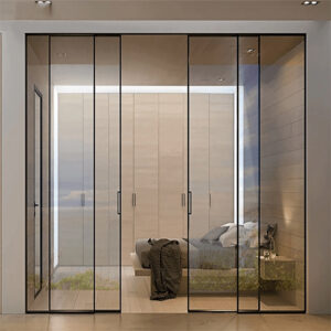 Cửa trượt Slim 4 cánh lùa 2 bên