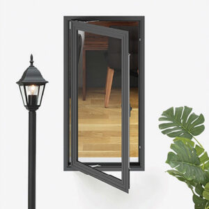 Cửa sổ mở quay 1 cánh nhôm JMA hệ 55